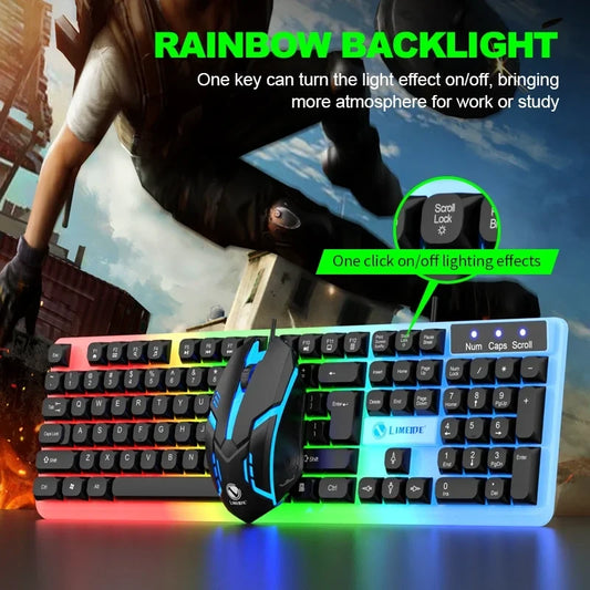 GTX350 Wired Gaming Keyboard and Mouse Kit