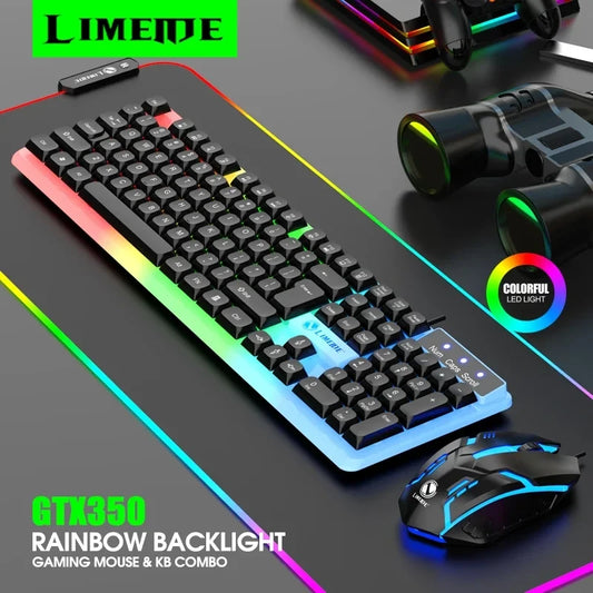 GTX350 Wired Gaming Keyboard and Mouse Kit